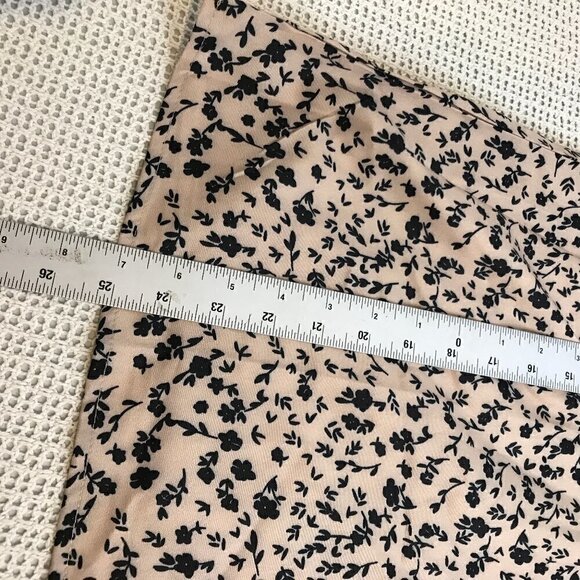 EYELET SPAGHETTI STRAP TOP AND FLORAL LACE TRIM BLOUSE V NECK SIZE XL - Picture 8 of 15